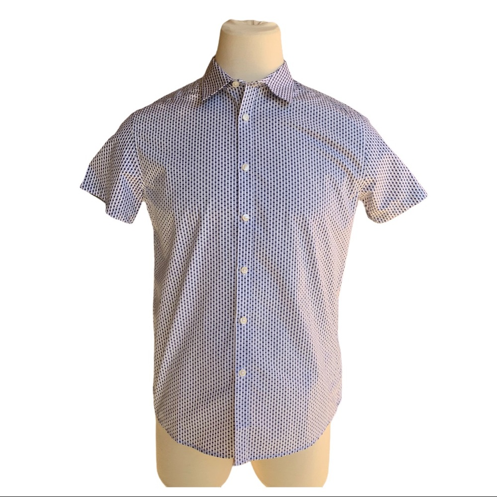 Reaction Kenneth Cole Short Sleeve Button Shirt